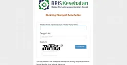 Link resmi Skrining BPJS Kesehatan secara online dengan mudah dan cepat (Sumber: Web Skrining BPJS Kesehatan)