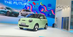 Ilustrasi mobil listrik Changan. (Sumber: Poskota/ Erwan Hartawan)