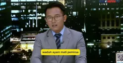Presenter Sindonews TV Yudi Handoyo sindir aksi teror terhadap influencer. (Sumber: Instagram/@handoyoyudi)