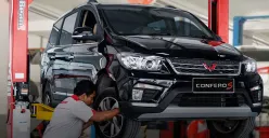 Ilutrasi panduan perawatan mobil pasca Nataru agar tetap aman dan nyaman. (Sumber: Wuling)