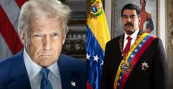 Donald Trump dan Nicolas Maduro (Sumber: Pinterest)