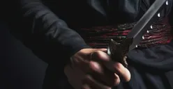 Ilustrasi penusukan pada malam tahun baru 2026. (Sumber: freepik)