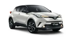 Mobil Toyota C-HR hybrid. (Sumber: Auto2000)