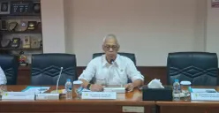 Sekretaris Kompolnas, Arief Wicaksono, saat ditemui di kantornya di Kebayoran Baru, Jakarta Selatan, Senin, 5 Januari 2026. (Sumber: Poskota/Ali Mansur)