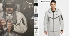 Presiden Venezuela Nicolas Maduro mengenakan tracksuit abu-abu saat dibawa menuju New York City, memicu viralitas global dan perdebatan simbolik. (Sumber: Dok/@truthsocial, @nike)