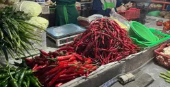 Ilustrasi harga cabai di Jakarta. (Sumber: Poskota/Pandi Ramedhan)