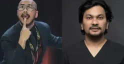 Pandji Pragiwaksono saat tampil Mens Rea yang menuai sorotan setelah menyinggung kondisi mata Wakil Presiden Gibran Rakabuming Raka. Tompi menilai kondisi tersebut merupakan ptosis, bukan sekadar tampilan “ngantuk”. (Sumber: Instagram)