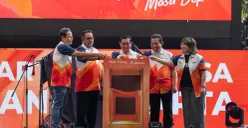 Peresmian Kartu Debit Visa Bank Jakarta di Jakarta, Senin, 5 Januari 2026. (Sumber: Dok. Istimewa)