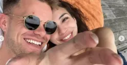 Potret Kristian Hansen dan Manohara Odelia yang dikabarkan menjalin hubungan asmara (Sumber: Instagram/thekristianhansen)