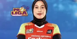 Potret Megawati Hangestri di Proliga 2026 (Sumber: Instagram/@jpevolley)
