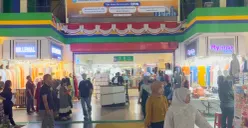 Suasana di Blok B Pasar Tanah Abang, Jakarta Pusat, pada Kamis, 8 Januari 2026. (Sumber: Poskota/Pandi Ramedhan)