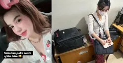 Khairun Nisya, perempuan asal Palembang yang viral setelah menyamar sebagai pramugari Batik Air dan ikut terbang dalam penerbangan domestik. (Sumber: X/@ndymanoball)