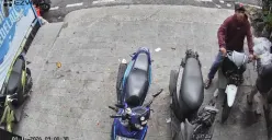 Pelaku pencuri tab mahasiswa di kos Jalan Pembangunan Barat, Rawamangun, Jakarta Timur, Sabtu, 10 Januari 2025 pagi. (Sumber: Istimewa)