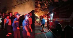 Petugas BPBD Kota Tangerang saat melakukan pemadaman. (Sumber: Dok. BPBD Kota Tangerang)