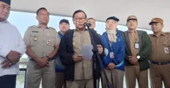 Gubernur Jakarta Pramono Anung saat meresmikan Waduk Cilangkap di Jakarta Timur, Senin, 12 Januari 2026. (Sumber: Istimewa)