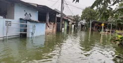 Kondisi rumah di Pemukiman Villa Tomang Baru, Kecamatan Pasar Kemis, Kabupaten Tangerang, Banten. (Sumber: Poskota/Veronica Prasetio)