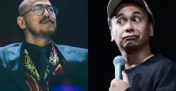 Kolase Pandji Pragiwaksono vs Raditya Dika. (Sumber: Instagram/@pandji.pragiwalsono, @raditya_dika)