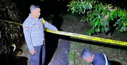 TKP pembunuhan di Dusun III, RT 12/RW 04, Kecamatan Kiarapedes, Kabupaten Purwakarta. (Sumber: Dok. Istimewa)