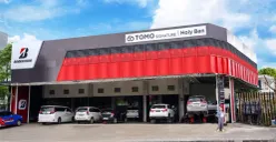 Bridgestone Indonesia membuka TOMO Signature Holy Ban di Pluit. (Sumber: Bridgestone)