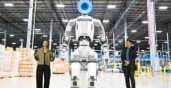 Hyundai Motor Group memaparkan strategi AI Robotics di CES 2026. (Sumber: Hyundai)