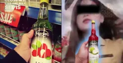Botol Marjan viral di media sosial (Sumber: TikTok/gx.kax)
