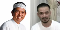 Nama Gubernur Jawa Barat Dedi Mulyadi disebut oleh Roby Tremonti saat klarifikasi hubungan dengan Aurelie Moeremans. (Sumber: Kolase)