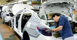 Ilustrasi perakitan mobil Kia Indonesia. (Sumber: Kia)