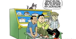 Obrolan Warteg hari ini. (Sumber: Poskota/Arif Setiadi)