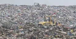 Tempat Pembuangan Akhir (TPA) Sarimukti, Kecamatan Cipatat, Kabupaten Bandung Barat (KBB), Jawa Barat. (Sumber: Dok. Pemprov Jabar)