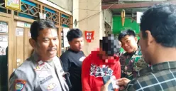 Pelaku ABH ditangkap polisi diduga akan edarkan narkoba jenis sabu di Depok. (Sumber: Polsek Beji)