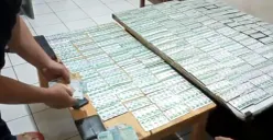 Ribuan obat terlarang yang berhasil diamankan polisi Kota Tangerang dari penangkapan dua orang pemasok. (Sumber: Polsek Batuceper)