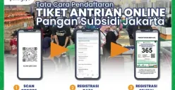 Link antrian KJP Pasar Jaya 2026. (Sumber: Website/Perumda Pasar Jaya)