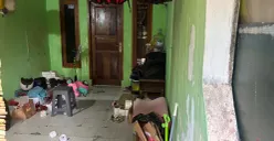 Lokasi pembunuhan sadis yang dilakukan suami kepada istrinya di wilayah Kecamatan Sukaraja, Kabupaten Bogor. (Sumber: Poskota/Giffar Rivana)