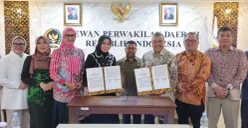 Komite III DPD RI dan BPKH menggelar rapat pengawasan haji 2026 di Kompleks Parlemen Senayan, Jakarta Pusat, Selasa, 20 Januari 2026. (Sumber: Dok. Istimewa)