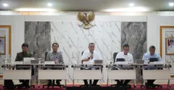 Bupati Bogor, Rudy Susmanto dalam rapat evaluasi program serta pembahasan rencana kerja dan program prioritas 2026, bersama KPK di Cibinong, Selasa, 20 Januari 2026. (Sumber: Istimewa)