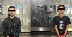 Direktorat Reserse Narkoba Polda Metro Jaya menangkap dua orang tersangka terkait kasus peredaran narkotika jenis ekstasi di kawasan Jakarta Barat, Selasa, 20 Januari 2026. (Sumber: Dok. Polda Metro Jaya)