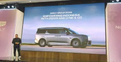 Geely memastikan mobil listrik Zeekr dan Lynk & Co akan masuk Indonesia pada 2026. (Sumber: Poskota/Erwan Hartawan)