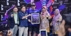 Yamaha mengawali 2026 dengan menghadirkan rider MotoGP ke Jakarta. (Sumber: Dok. Yamaha)