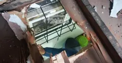 Kantor pegadaian di kawasan Lenteng Agung, Jagakarsa, Jakarta Selatan dibobol maling, satu pelaku ditangkap. (Sumber: Istimewa)