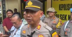 Kapolsek Nanggung, AKP Ucup Supriatna mengatakan bahwa pencarian penambang ilegal di area PT Antam dihentikan sementara. (Sumber: Poskota/Giffar Rivana)