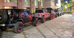 JKONE Owners Club Indonesia sebagai komunitas pemilik Jeep Wrangler dan Gladiator di bawah naungan IOF. (Sumber: Indomobil)