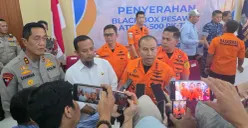 Kepala Basarnas, Marsekal Madya TNI Mohammad Syafii saat memberikan keterangan tentang evakuasi korban pesawat ATR 42-500, Kamis, 22 Januari 2026. (Sumber: Dok. Basarnas)