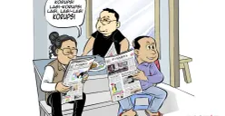 Obrolan Warteg hari ini. (Sumber: Poskota/Arif Setiadi)