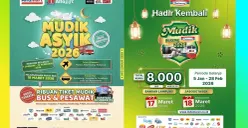 Mudik gratis lebaran 2026 dari Indomaret dan Alfamart (Sumber: Instagram/@indomaret dan alfamart)