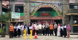 Bridgestone Indonesia menjalankan Road Safety School Program (RSSP) di Bekasi. (Sumber: Bridgestone)