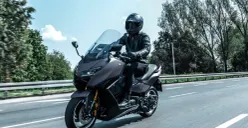 Potret Yamaha TMAX yang resmi dipasarkan di Indonesia. (Sumber: Yamaha)