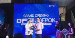DFSK Indonesia meresmikan dealer resmi 3S di Depok bersama PT Sriwijaya Multi Motor. (Sumber: Poskota/Erwan Hartawan)