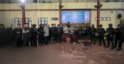 Tim Patroli Perintis Presisi Polres Metro Jakarta Pusat telah menggagalkan rencana tawuran di kawasan Jalan Bendungan Jago, Kemayoran, Jakarta Pusat, Sabtu, 24 Januari 2026 dini hari. (Sumber: Istimewa)