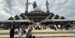 Ilustrasi revitalisasi masjid raya di 40 kecamatan dengan anggaran Rp100 juta di Bogor. (Sumber: Poskota/Giffar Rivana)