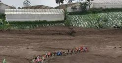 Bencana longsor landa Pasirlangu, Bandung Barat. (Sumber: Dok. ESDM)